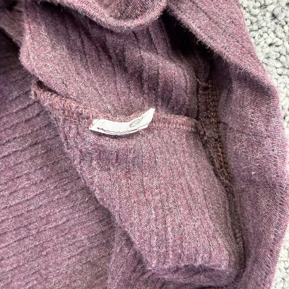 Calvin Klein Jeans Quarter Zip Mens L Burgundy Pullover